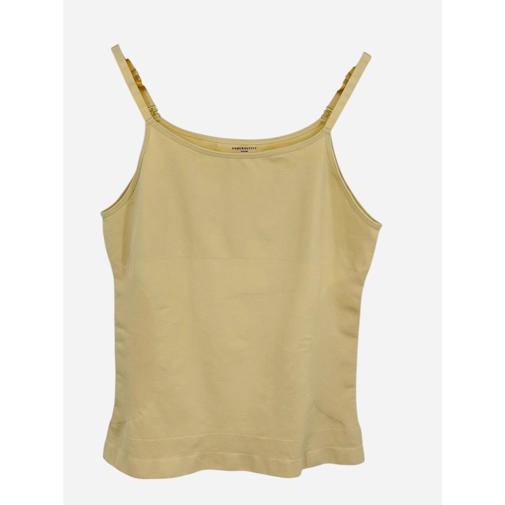 UNDER OUTFIT Style 680 Camisole Tank Top Beige 3XL Nylon Spandex Shapewear